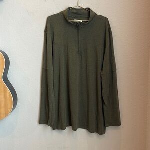 Magellan Adventure Gear Wool Blend Mock Neck Pullover Size 2XL